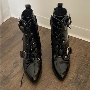 Nasty Gal Heeled Combat Boot